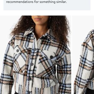 Sanctuary Evereve Plaid Jacket